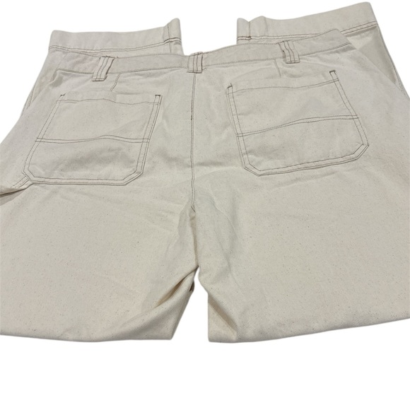 Old Navy High Waisted Utility Pant in Natural White NWT - Picture 6 of 11